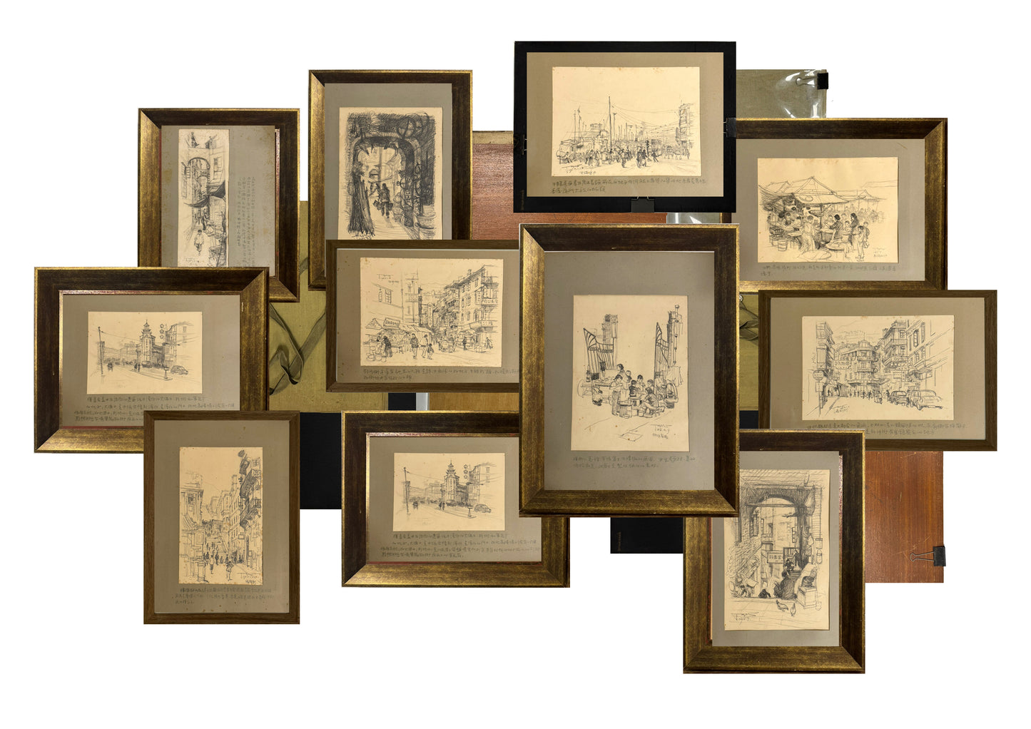 2002 Present and Past ——— Early Hong Kong Street Scenes 昔時當下 —— 歐陽乃沾早年香港街頭即景