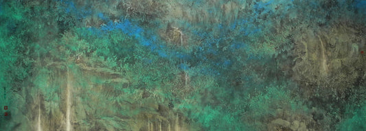 3006a Spring & Pure View 青溪平遠圖