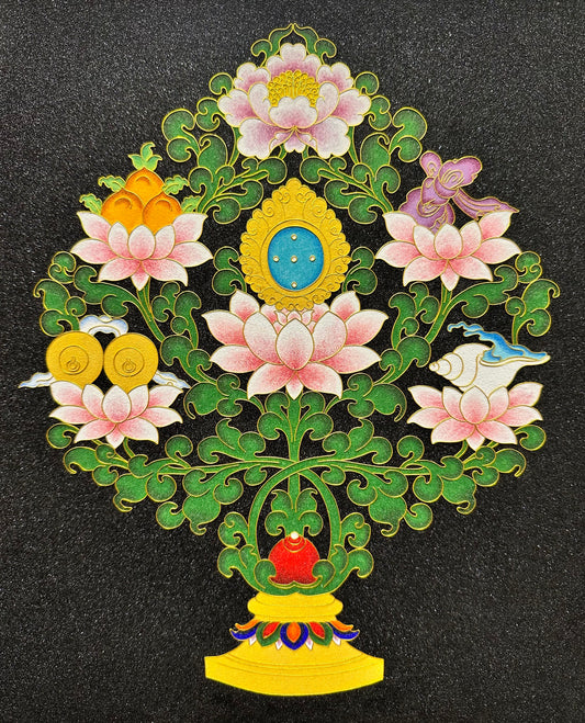 4125b The Five Offerings of Sensory Enjoyment 五妙欲